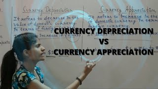 Currency Depreciation  Currency Appreciation  Currency Depreciation And Currency Appreciation [upl. by Owiat103]