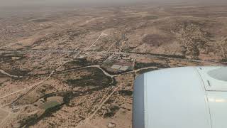 Landing at HGA Hargeisa Somaliland 2023 Video 1 [upl. by Alec]