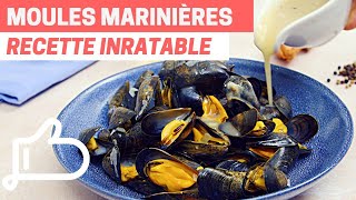 Recette Facile de Moules Marinières  Savourez lAuthentique Saveur de la Mer  🌊🍽️ [upl. by Gentille]