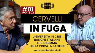 Cervelli in fuga università in crisi banche italiane e il dilemma delle privatizzazioni [upl. by Halil]