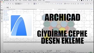 Archicad Giydirme Cephe Desen Ekleme [upl. by Consolata]