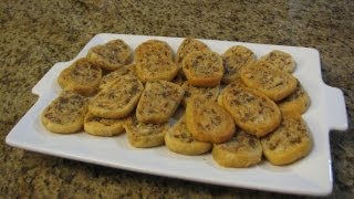 Sausage Pinwheels  Lynns Recipes [upl. by Mandeville421]