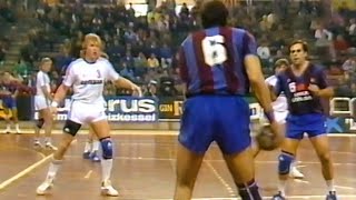 Copa de Europa 198889  FC Barcelona vs VfL Gummersbach RFA  OctavosVTA Barcelona [upl. by Hanfurd800]