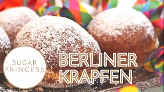 Berliner Krapfen Kreppel Fastnachtsküchle PfannkuchenTutorial [upl. by Brazee560]