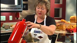 How to Make YEAST BREAD Using a STAND MIXER [upl. by Barbabra606]