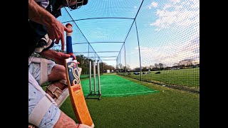 GoPro Batting in the Nets [upl. by Dwyer389]