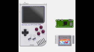 Retroflag GPI Case 2 W Raspberry Pi Zero 2W Emulation Test [upl. by Rawdin]