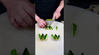 Watermelon 🍉 carving cutting design skills watermelon cutting ideas cuttingskils [upl. by Priest]