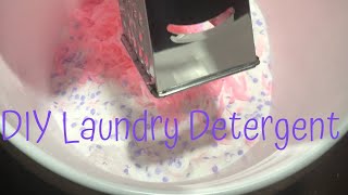 DIY Laundry Detergent  I will NEVER use tide again [upl. by Dlorag]