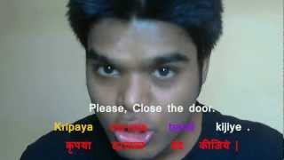 How to say Please in Hindi  How to Speak Hindi 4 [upl. by Moersch727]