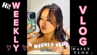 Weekly ShruVlog 🇬🇧❤️‍🔥  A WEEK VLOG  📸 [upl. by Stevie]