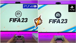 FIFA 23 PS4 PRO Vs PS5 [upl. by Wittenburg]