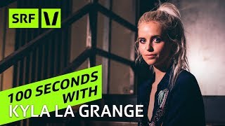 100 Seconds with Kyla La Grange  Interview  SRF [upl. by Nolaj]