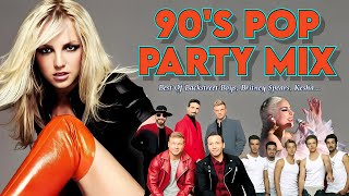 🎉 Pop Party Hits Mix  Britney x Backstreet Boys x NSYNC x Spice Girls [upl. by Hildagarde398]