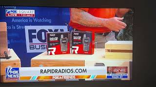 RAPID RADIOS PushToTalk Nationwide Walkie Talkies Featured on Fox News [upl. by Clemente104]