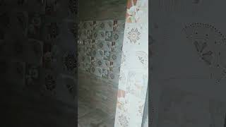 bathroom wall tiles installation [upl. by Isyed963]