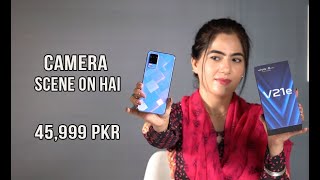 Vivo V21e Unboxing👉 44MP Selfie64MPAmoled33w Charging [upl. by Castro]