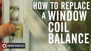 How to replace a window coil balance [upl. by Wat]