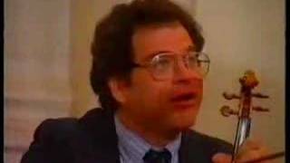 Itzhak Perlman Master Class [upl. by Rede]