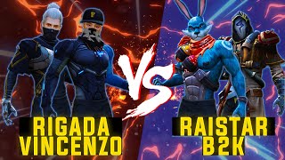 RAISTAR B2K VS VINCENZO RIGADA  2V2 LEGENDS ROOM  DANGEROUS ROOM [upl. by Ayrad437]