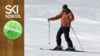 Beginner Ski Lesson 21  Committing to the Downhill Ski [upl. by Gyasi]