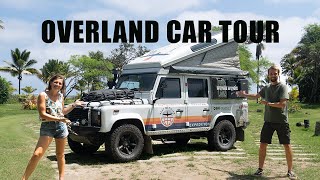 Overlanding vehicle tour  Defender Land Rover full tour [upl. by Mikel]