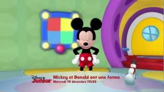 Mickey et Donald ont une ferme  Mercredi 19 Décembre sur Disney Junior [upl. by Zetnauq]