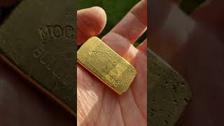 Rodschild 100g Gold bar from the family treasuregoldgoldbarWallstreetsilver [upl. by Auliffe678]