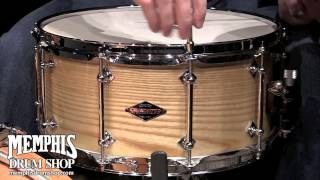 Craviotto 14 x 65 Custom Shop Ash Snare Drum  4545 [upl. by Ydollem]