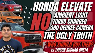 Honda Elevate vs Skoda Kushaq vs Taigun  What they do not tell you [upl. by Felix809]