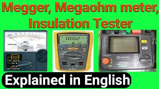 How to use insulation tester Megger Explained [upl. by Elynad]