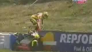 Valentino Rossi celebration 250cc World Champion [upl. by Ecirad]