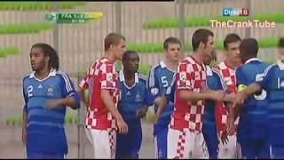 France U19 21 Croatia U19  Euro U19s Championship 2010 SemiFinal Highlights [upl. by Enniroc477]