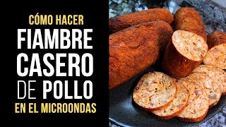 FIAMBRE CASERO de Pollo 🐓 FUNCIONA 🌱RealFood RECETA FÁCIL [upl. by Essirehc]