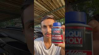 Liqui Moly 4T Additive Shooter  Fuel System Cleaner liquimoly fuelsystem bikecare enginecleaner [upl. by Boyt]