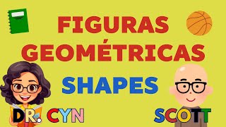 APRENDE FIGURAS GEOMÉTRICAS EN ESPAÑOL E INGLÉS EN 5 MINUTOS [upl. by Nyrehtac581]