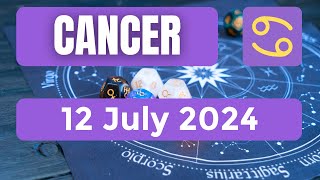 Cancer horoscope  Cancer Horoscope for Today 12 July 2024 [upl. by Nirahs]