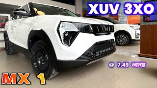 Mahindra 3XO MX1 Base Model Review  Mahindra XUV 3XO Base Model 2024 ✅ [upl. by Abehshtab482]