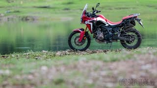 2017 Honda CRF1000L Africa Twin first ride review  OVERDRIVE [upl. by Sandler]