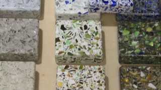 EcoFriendly Countertops  Recycled Glass amp Concrete Counters  Austin TX [upl. by Eet]