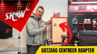 Bestaand gat vergroten met gatzaag adapter  BizShow vlog 018 [upl. by Ahsyla644]