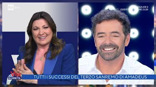 Lamore di Giovanna Civitillo per Amadeus  La vita in diretta 07022022 [upl. by Roselyn223]