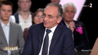 quotJe serai au second tourquot Éric Zemmour sur France 2 [upl. by Ynnal906]