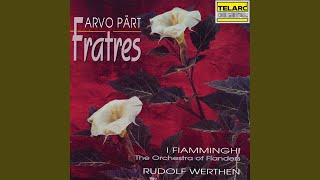 Pärt Fratres Version for Violin Strings amp Percussion [upl. by Butterworth]