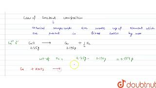 275 g of cupric oxide was reduced by heating in a current of hydrogen and the weight of copper [upl. by Merete]