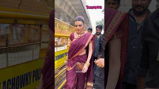 Sherlyn Chopra Seeks Blessings at Lalbaugcha Raja – A Divine Moment of Faith and Grace 🙏✨ [upl. by Essiralc]