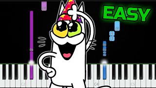 Past Lives Pet Celebrating Birthday  Animation Meme 👉 Piano Tutorial [upl. by Assi]