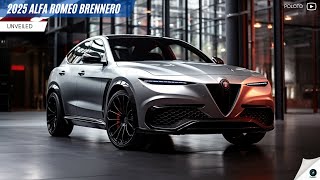 2025 Alfa Romeo Brennero Unveiled  The crossover SUV combines practicality with style [upl. by Ahsikram]