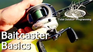 How to Cast a Baitcaster  Fishing rod with a Baitcasting Reel  TOP [upl. by Gerstein]