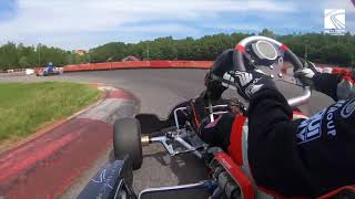 German Kart Grand Prix Onboard Hannes Janker in Ampfing [upl. by Alusru785]